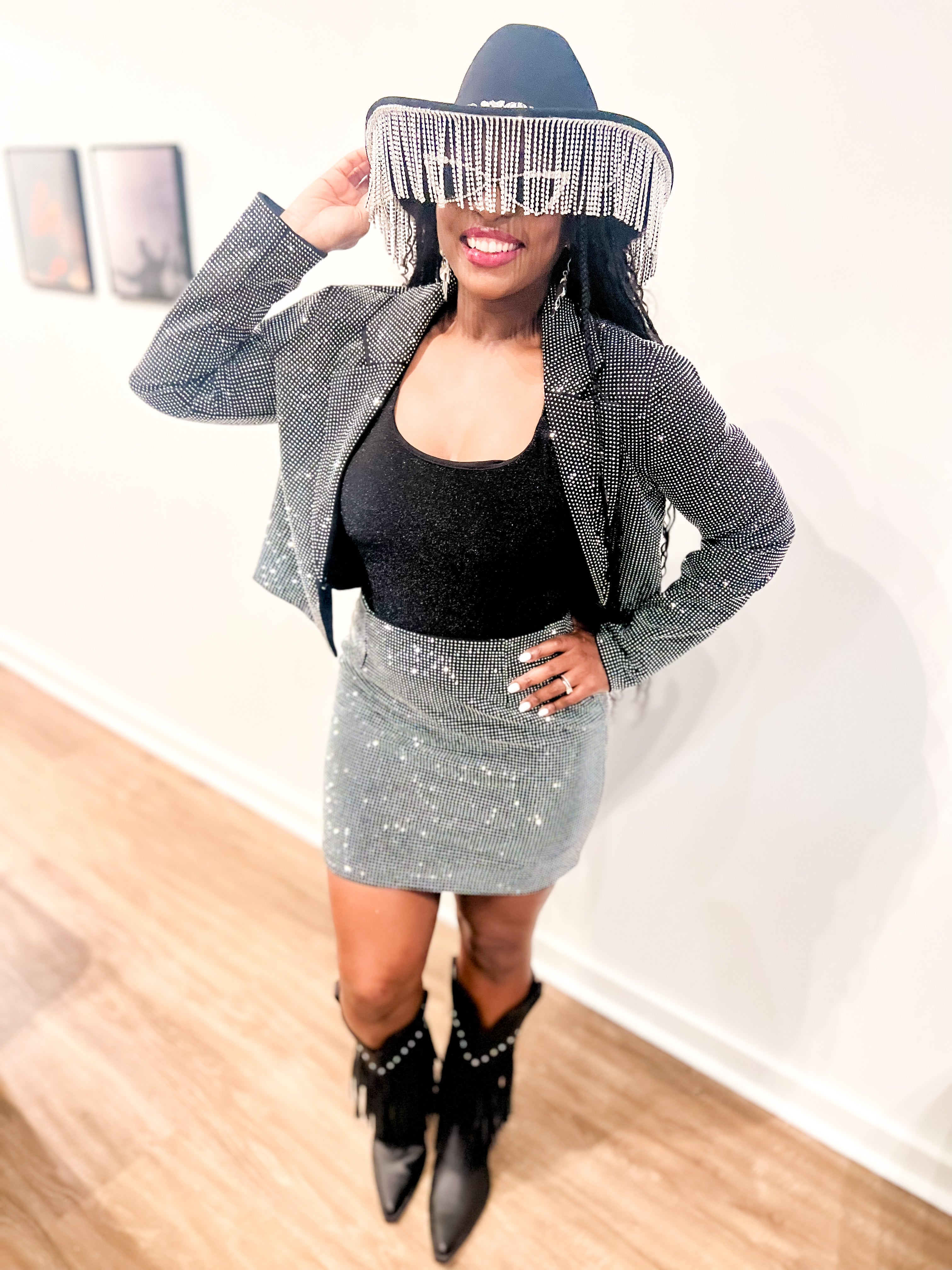 Sasha - 2pc Blazer Skirt Set