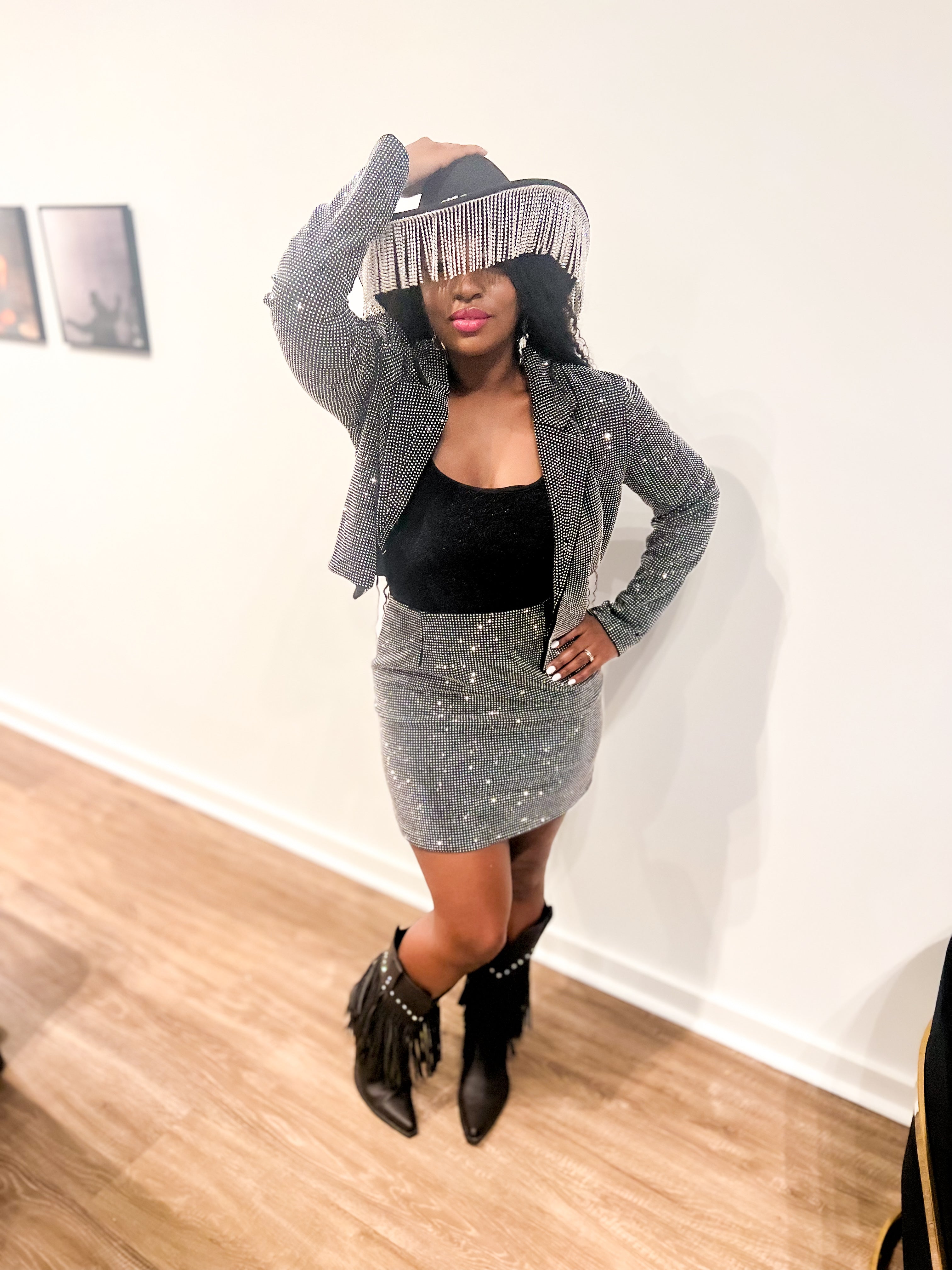 Sasha - 2pc Blazer Skirt Set