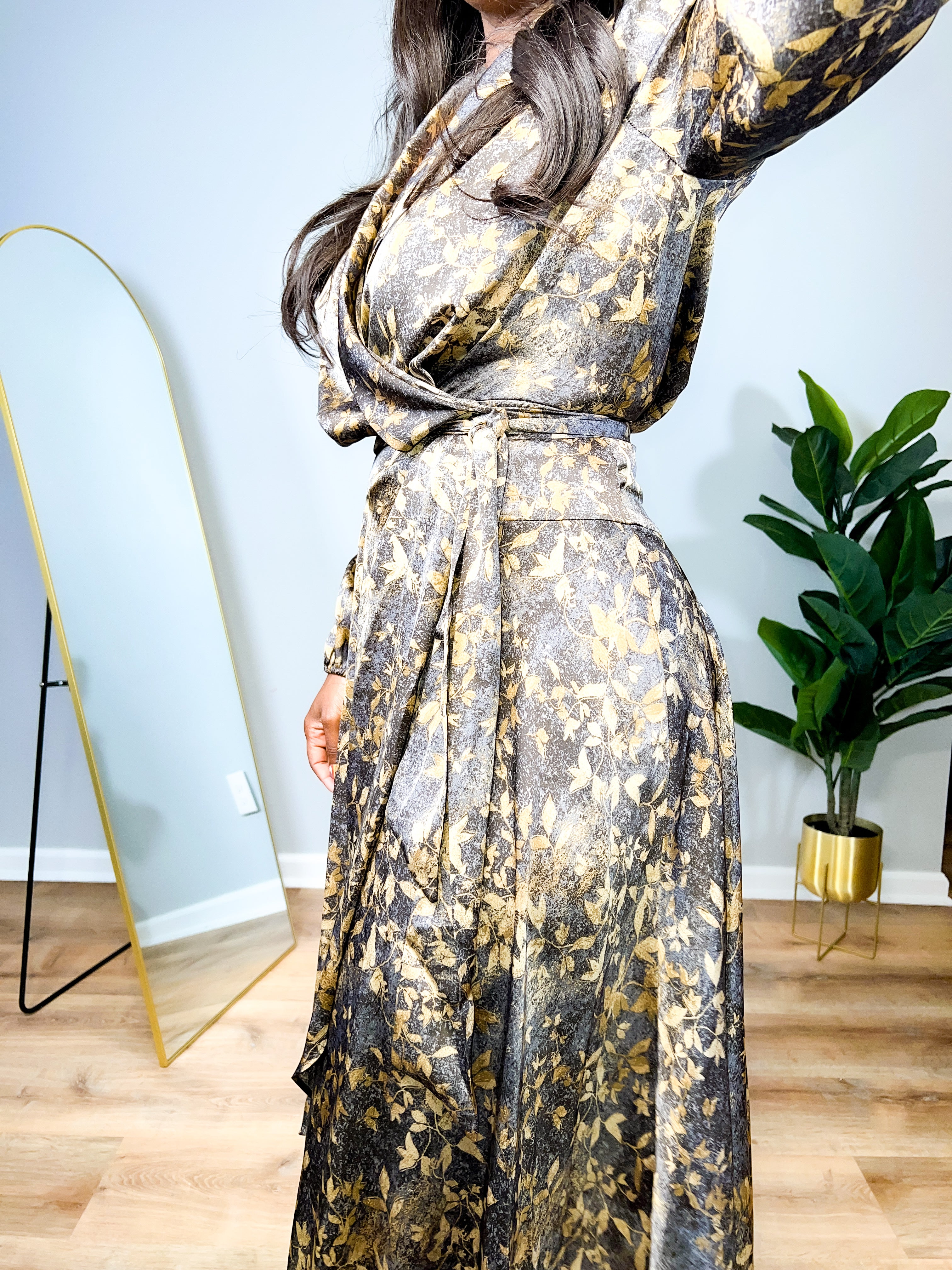 Vera - Long Sleeve Wrap Dress