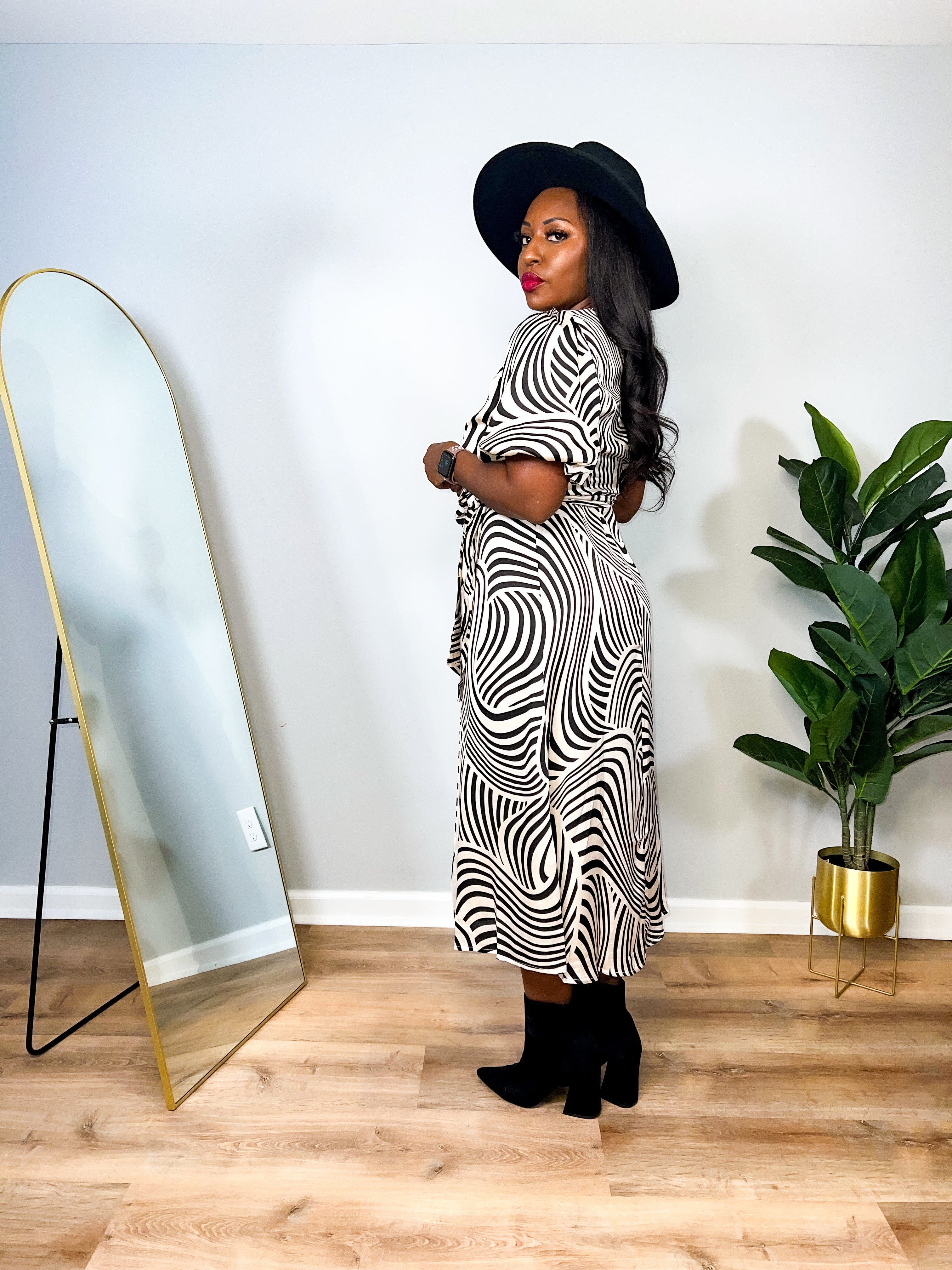 Willa- Puff Sleeve Maxi Dress