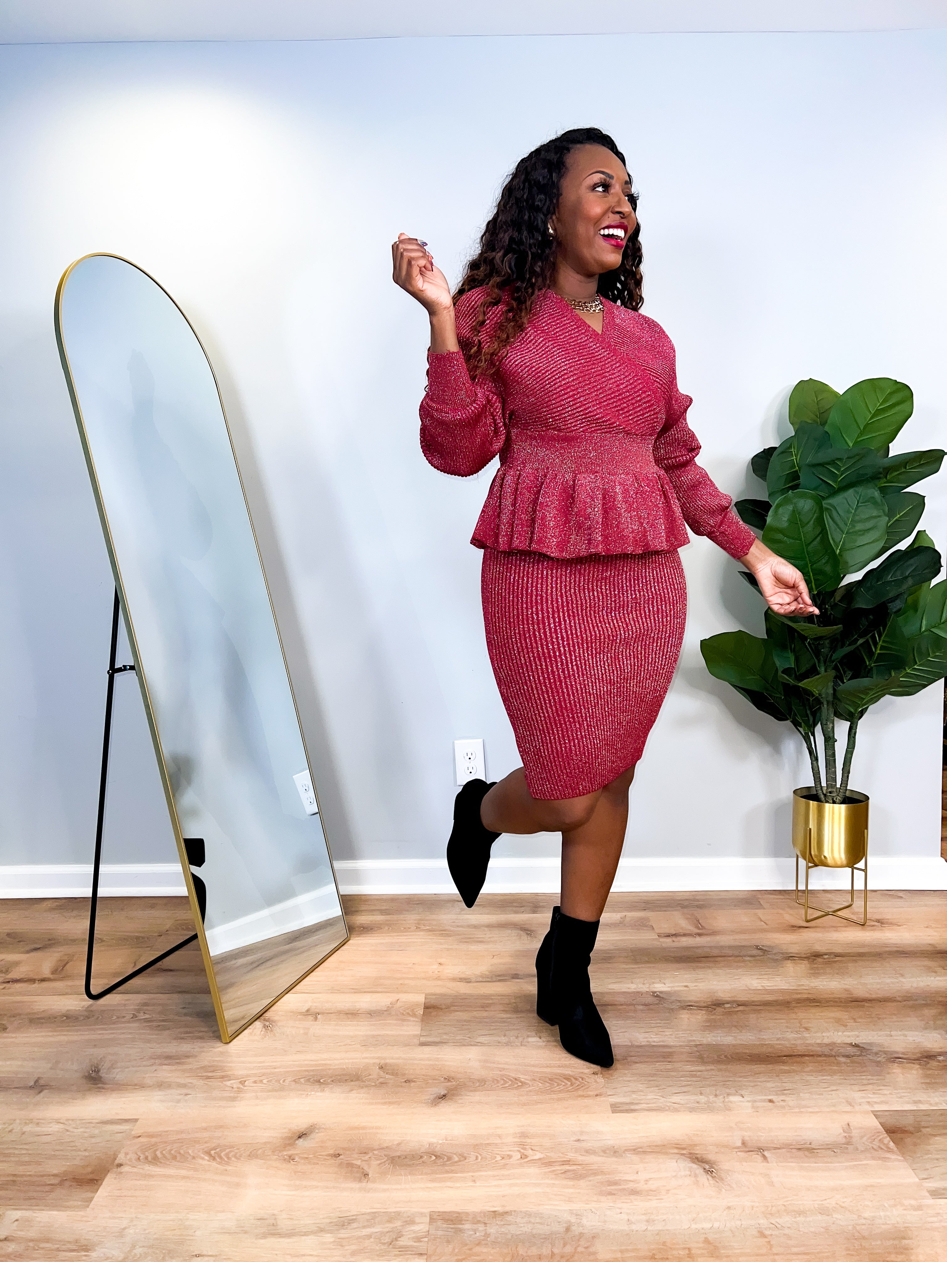 Etta - Sweater Skirt Set