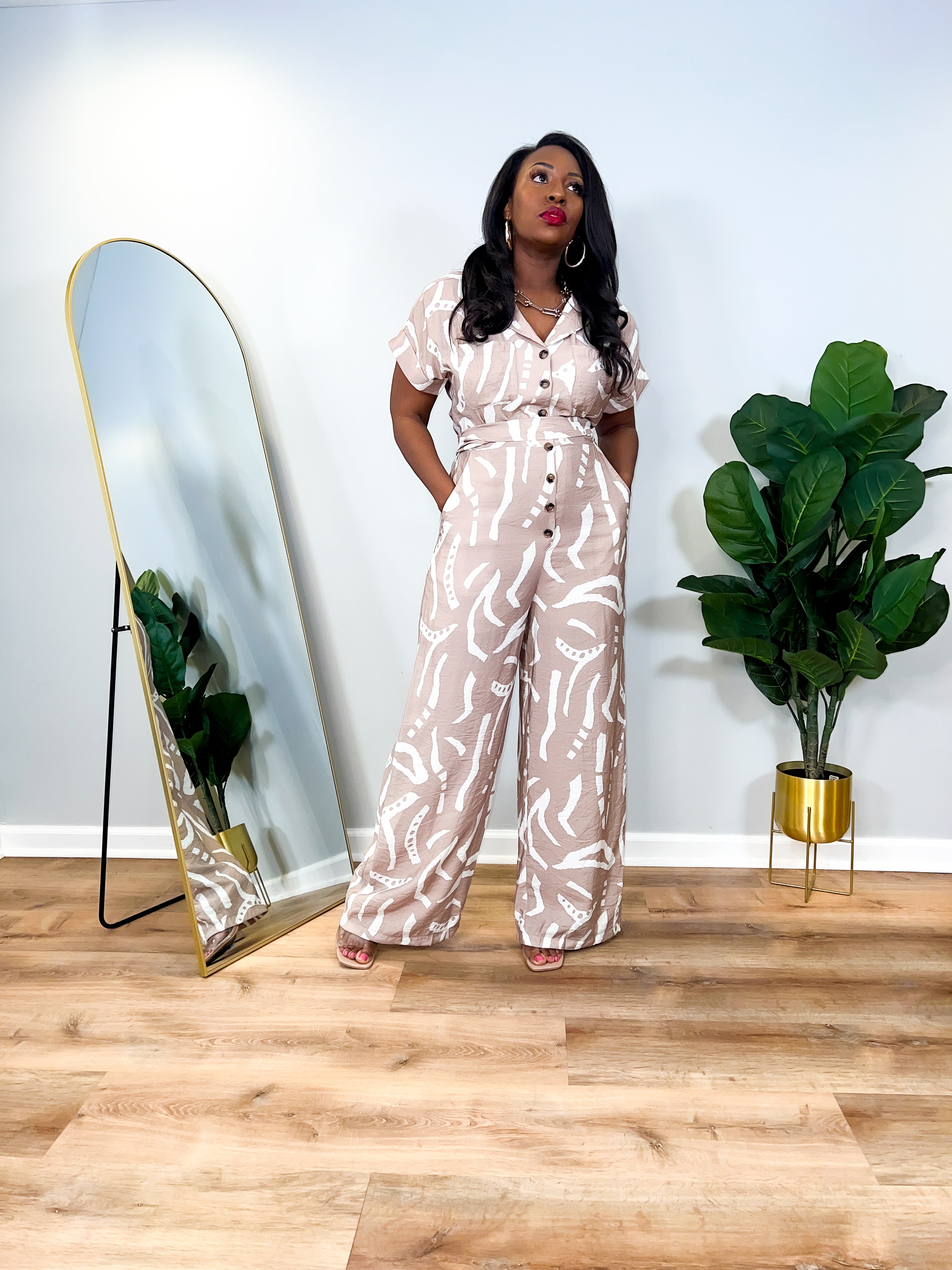 Alma - Printed Jumpsuit
