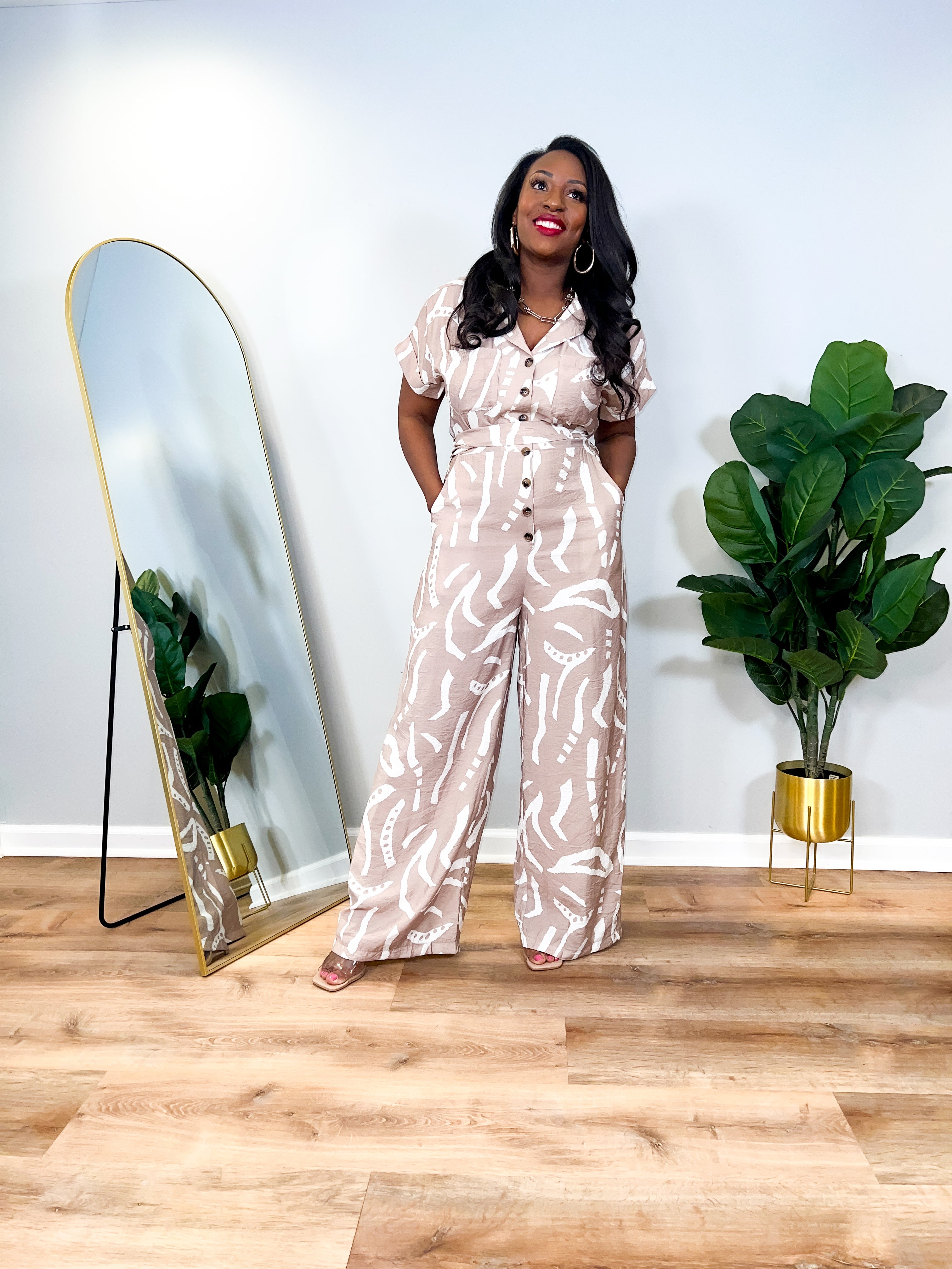 Alma - Printed Jumpsuit