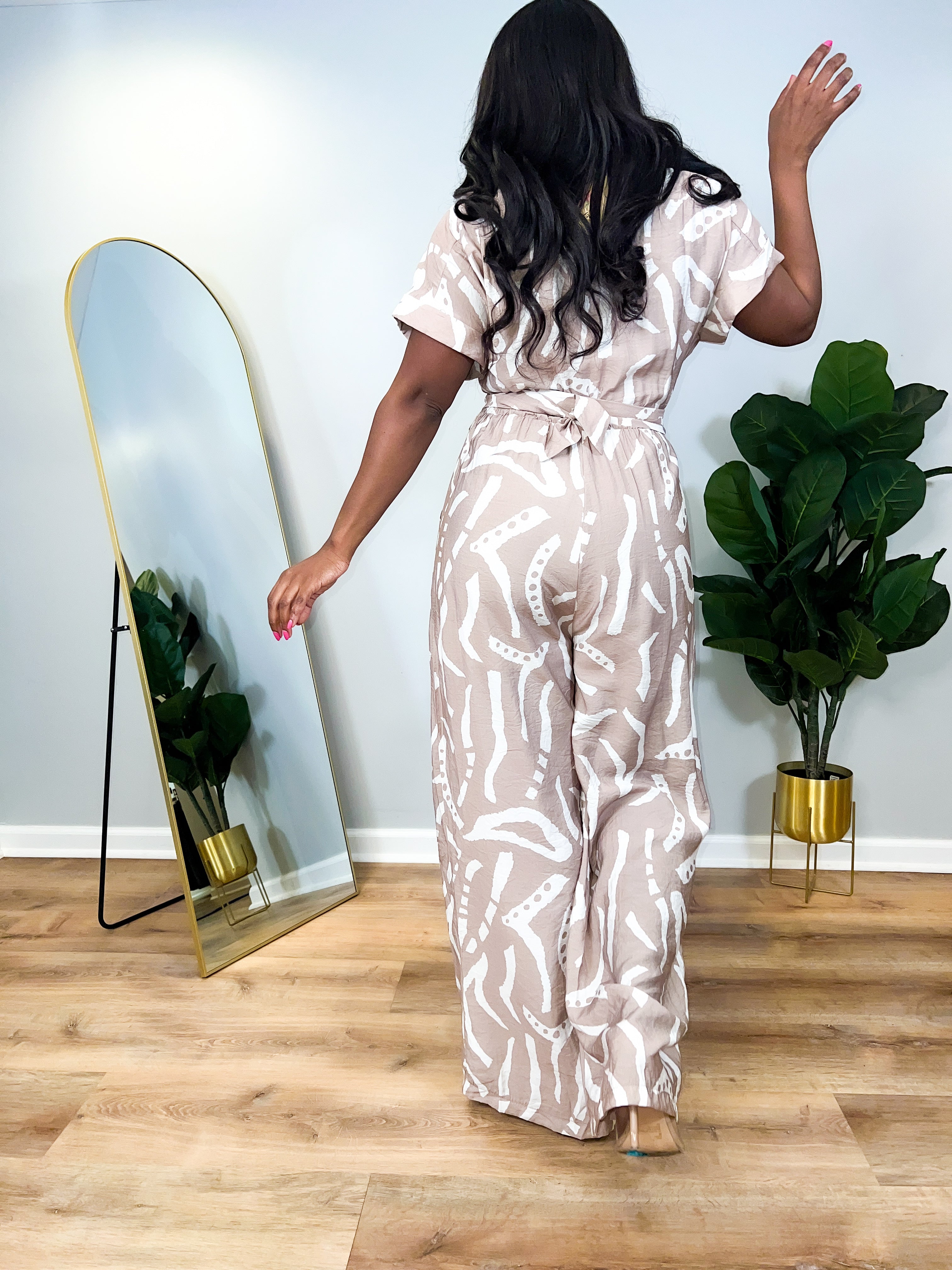 Alma - Printed Jumpsuit