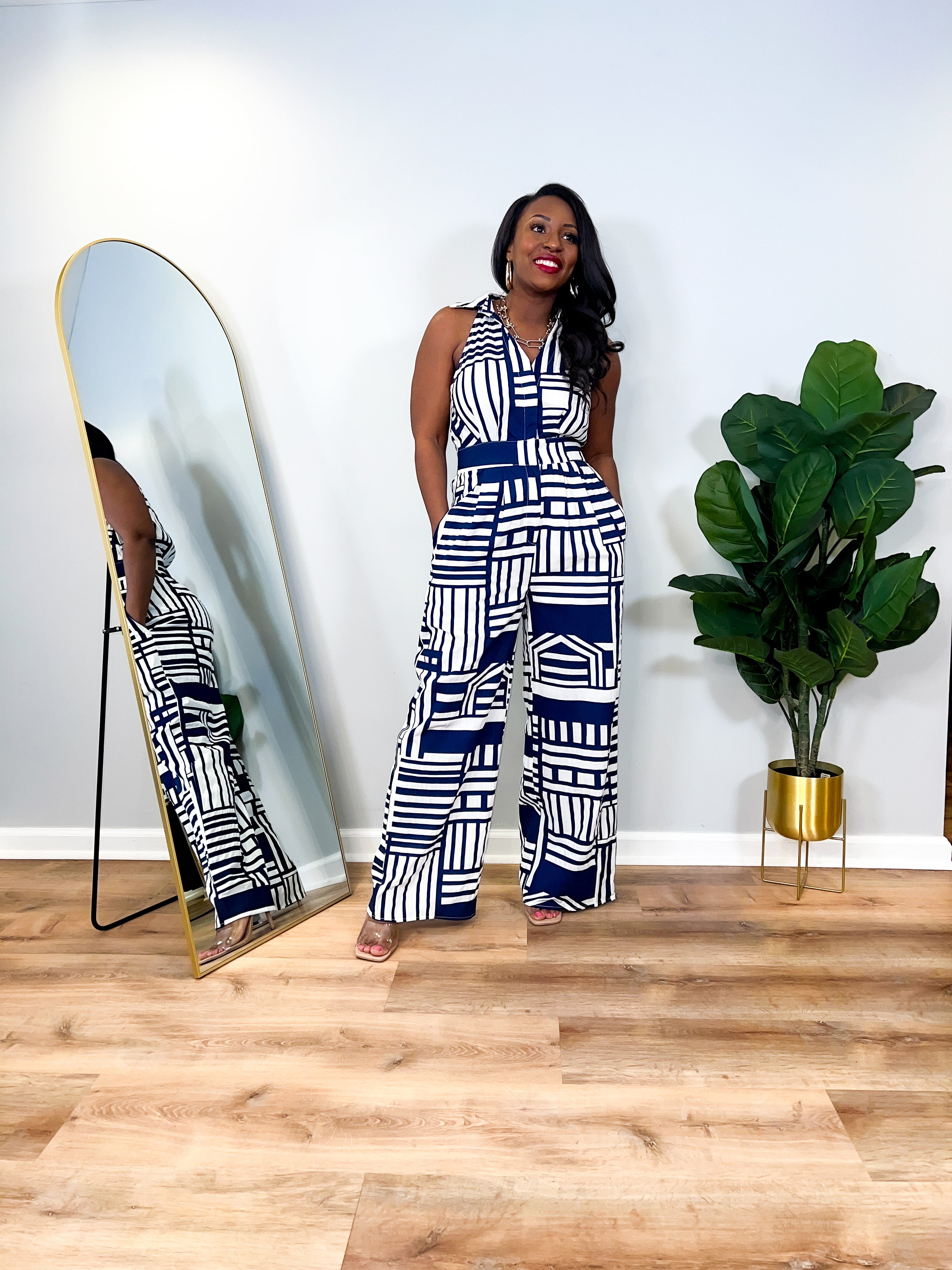 Demi - Geo Jumpsuit