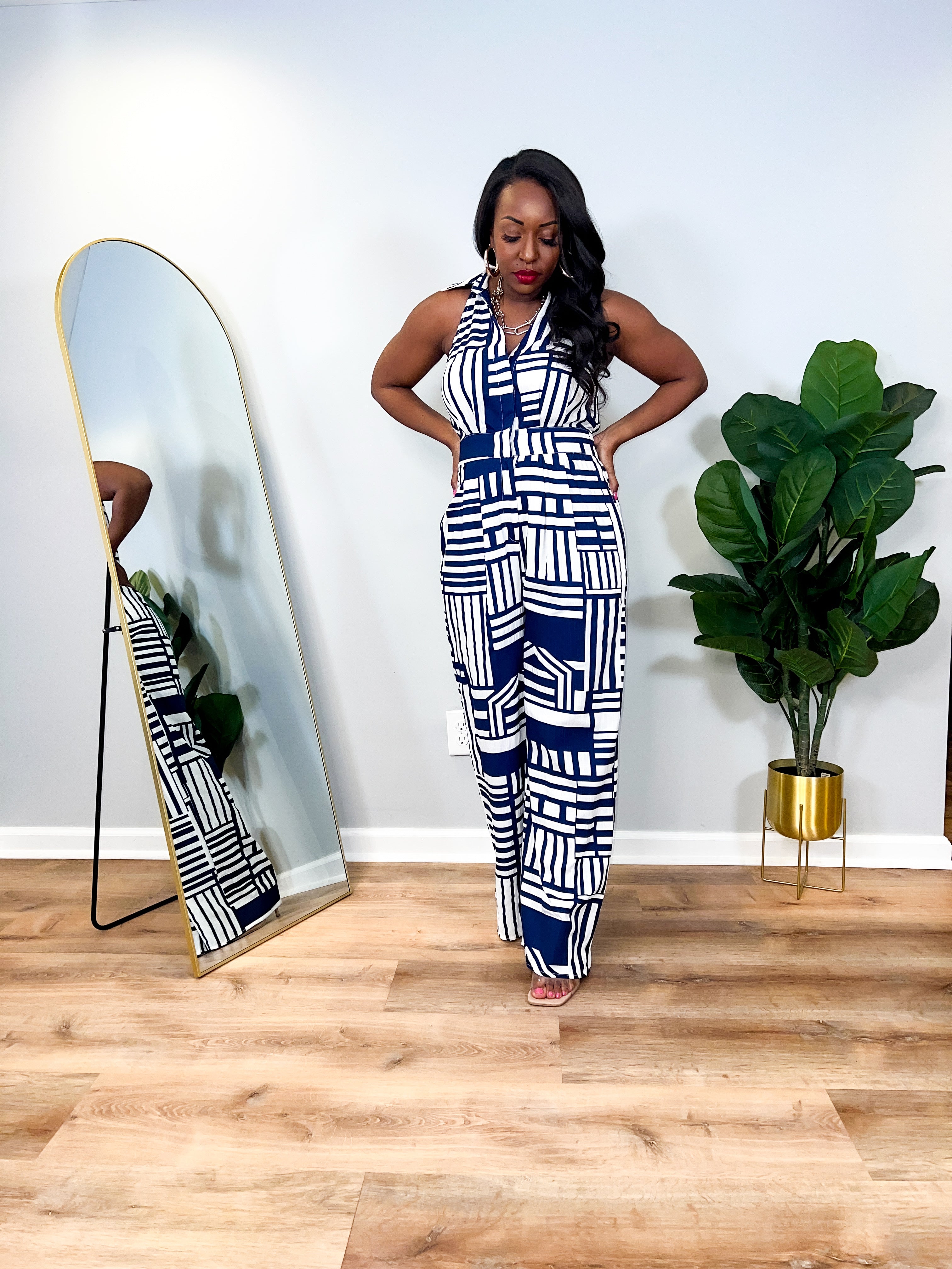 Demi - Geo Jumpsuit